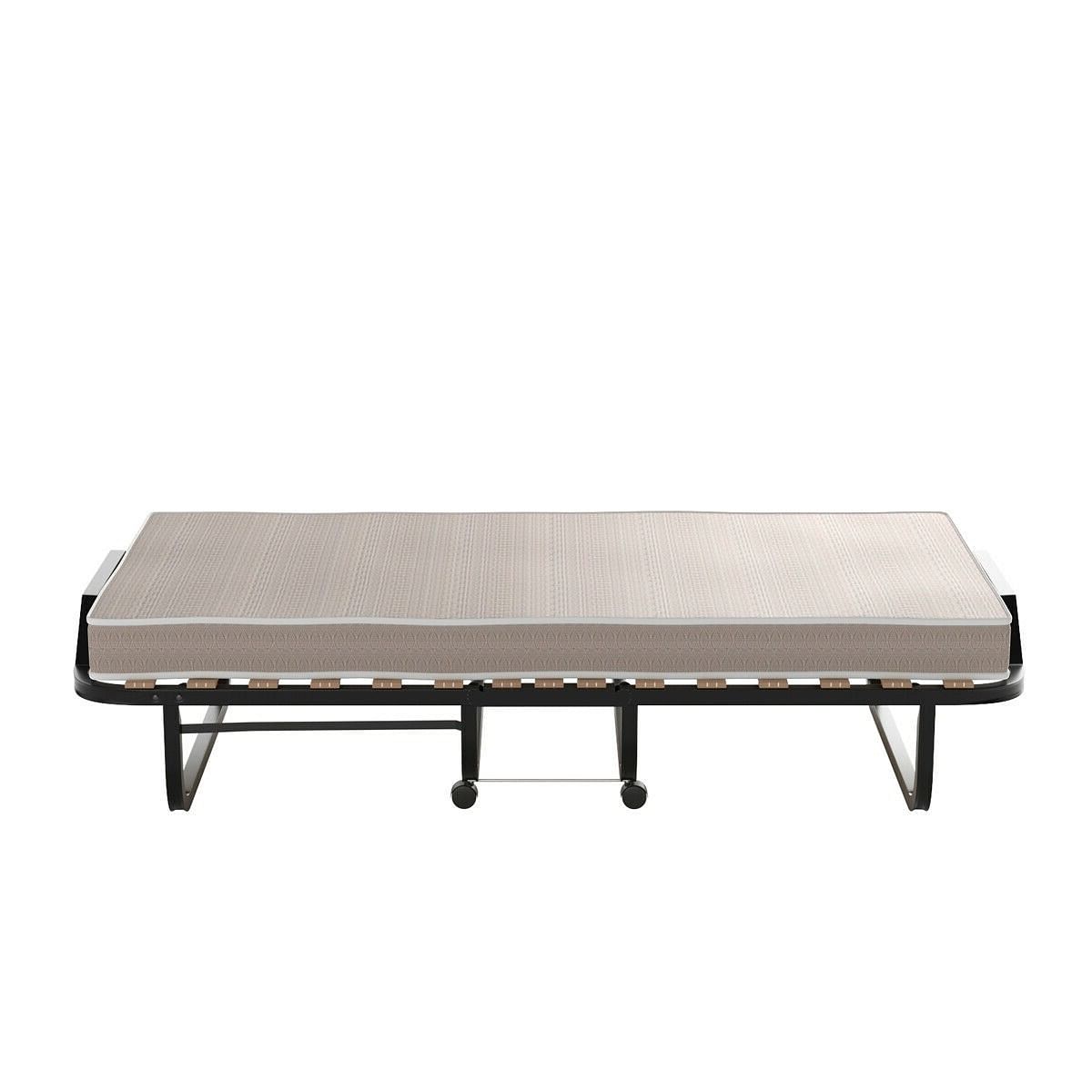 Rollaway Bed with Casters Wheels and Folding Memory Foam Mattress - Free Shipping