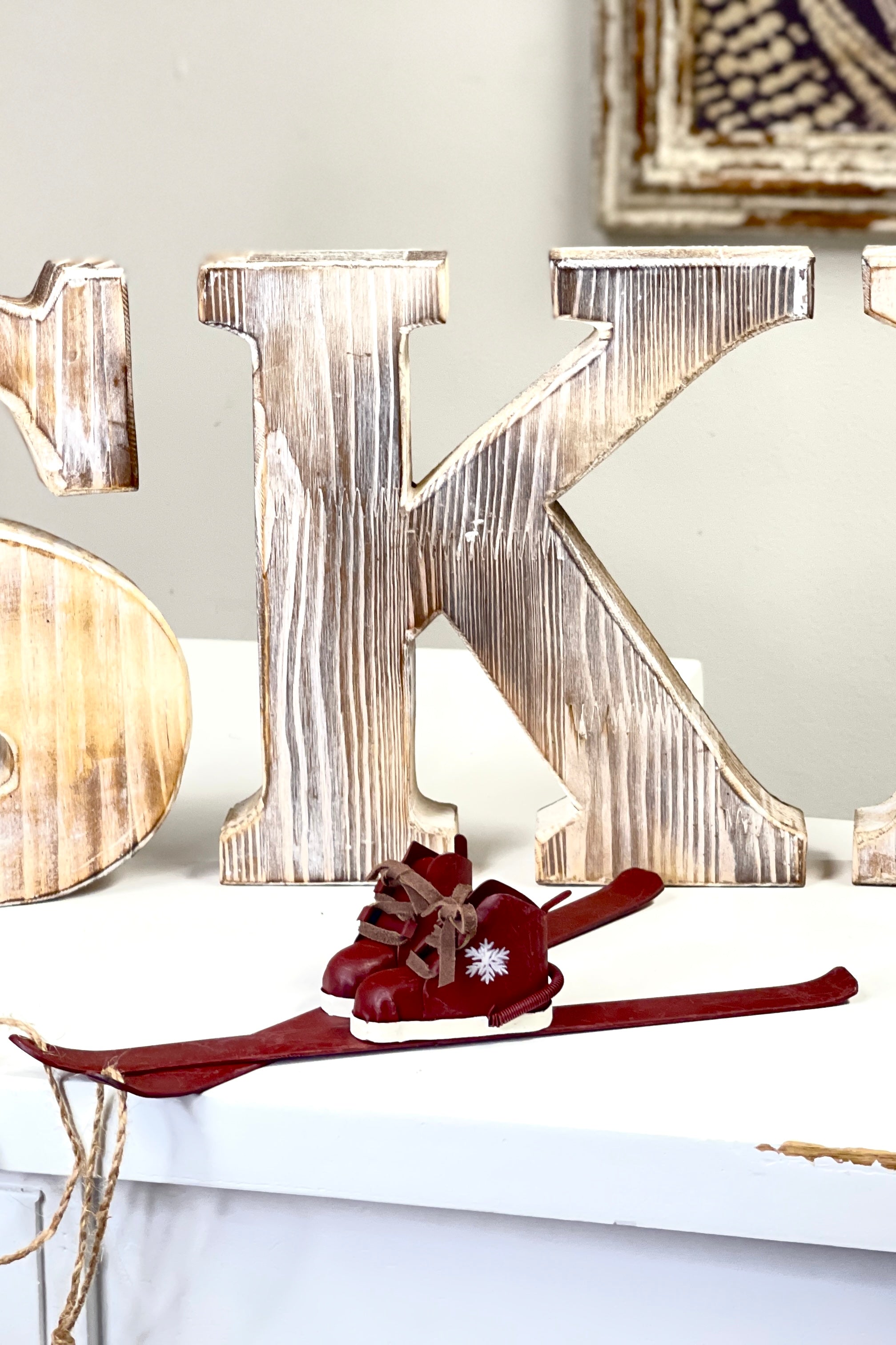 Ski Boot Ornament 