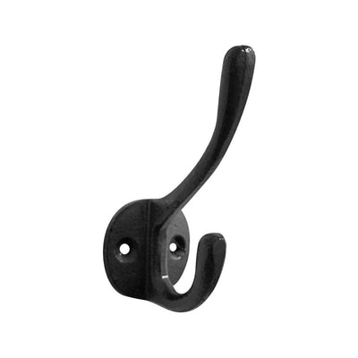 Mini Double Hook Black 
