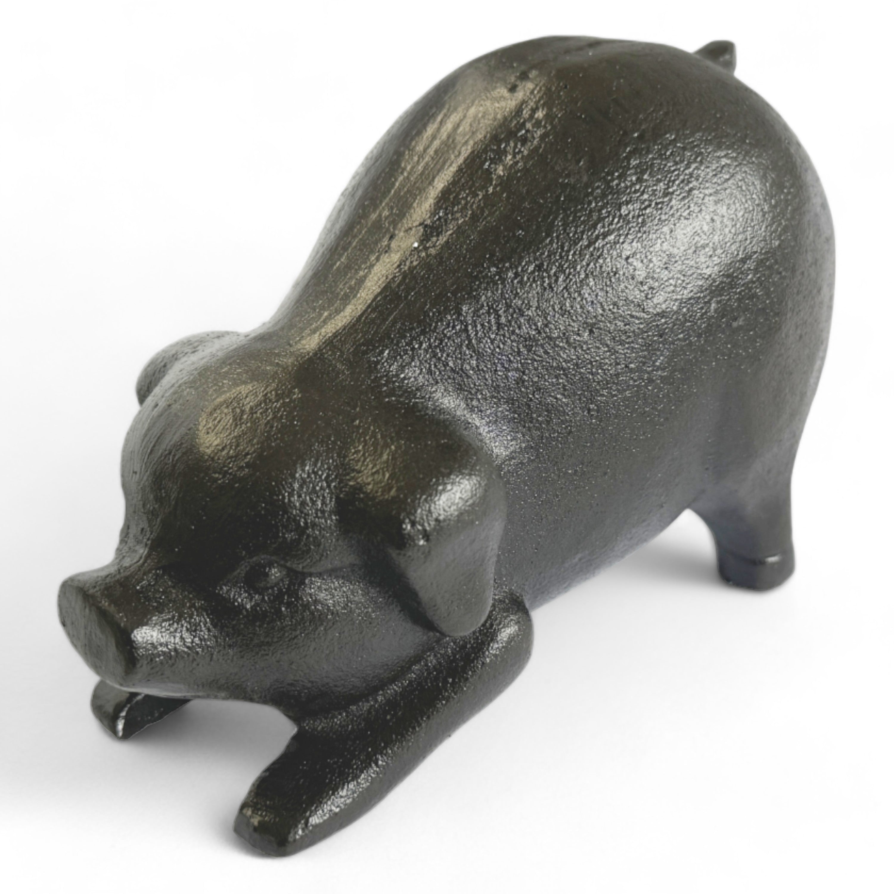 Cast Iron Pig, Head Down 