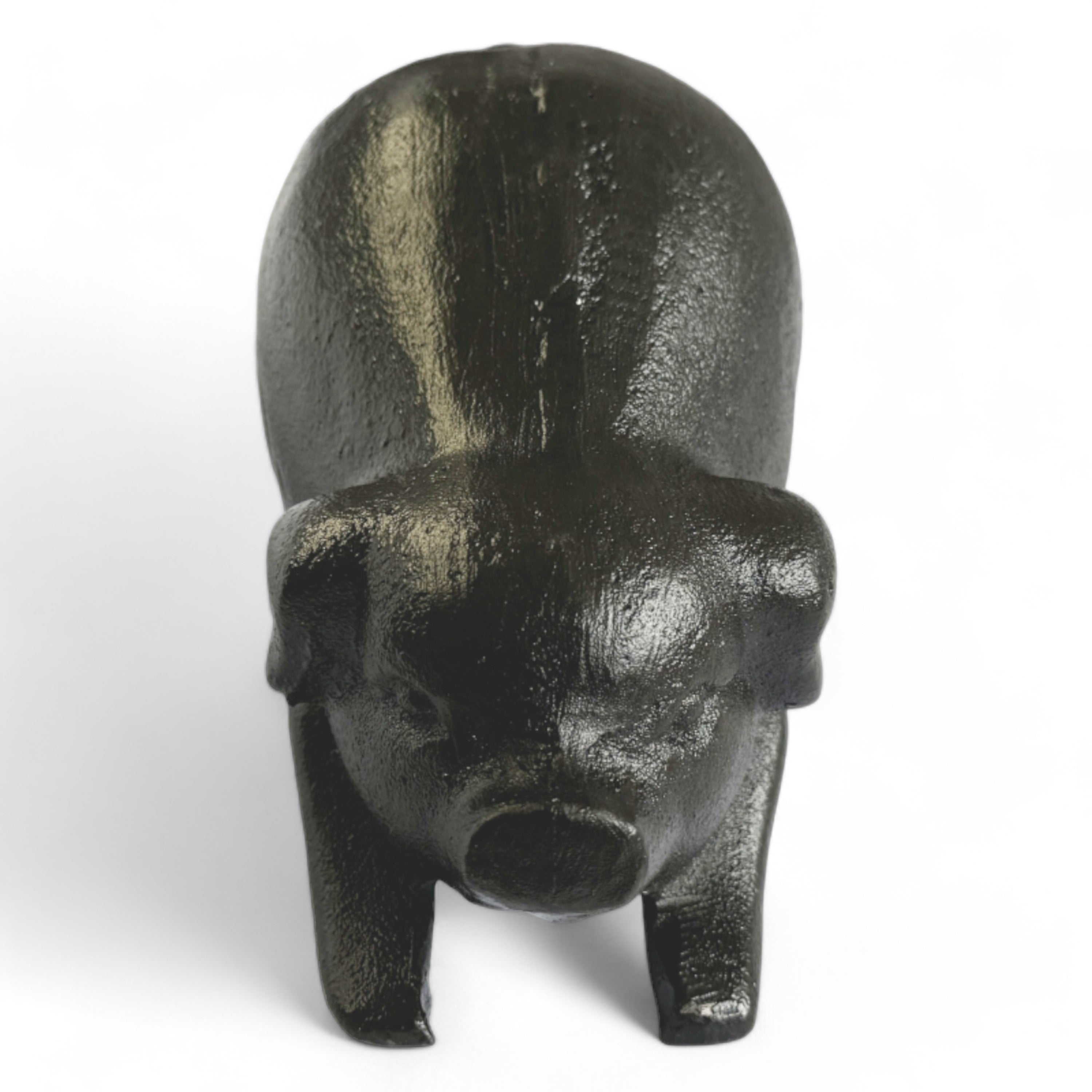 Cast Iron Pig, Head Down 