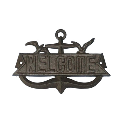 ~Welcome~ Sign, Seagull & Anchor 