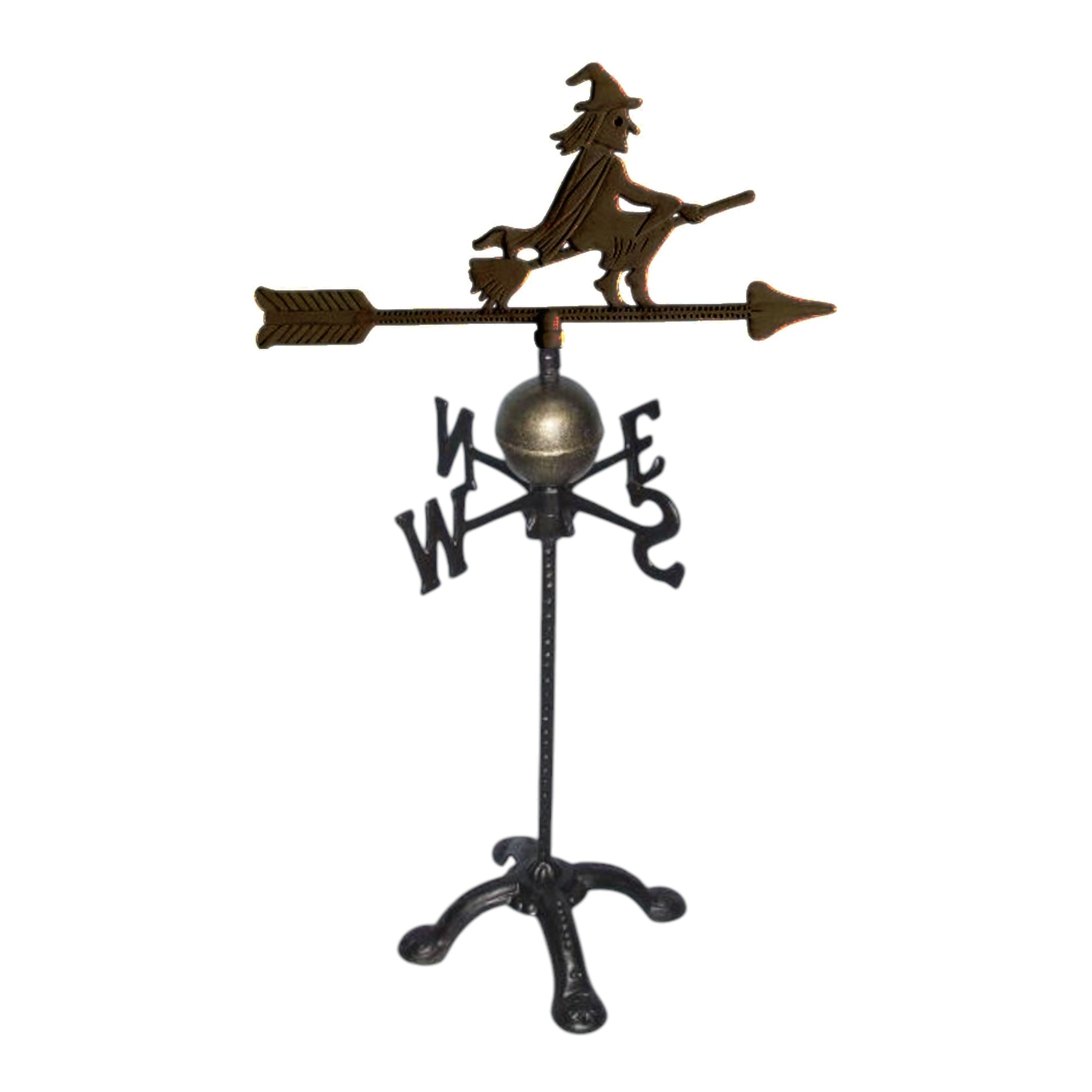 Weather Vane With Witch Top 