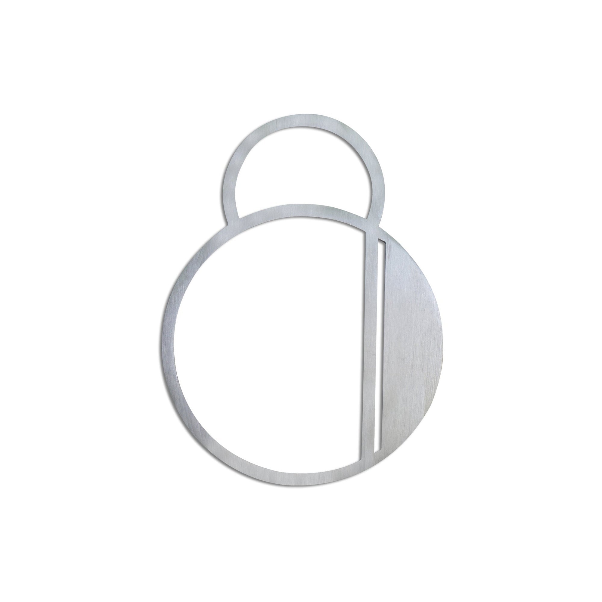 Stainless Steel Deco Number-8 