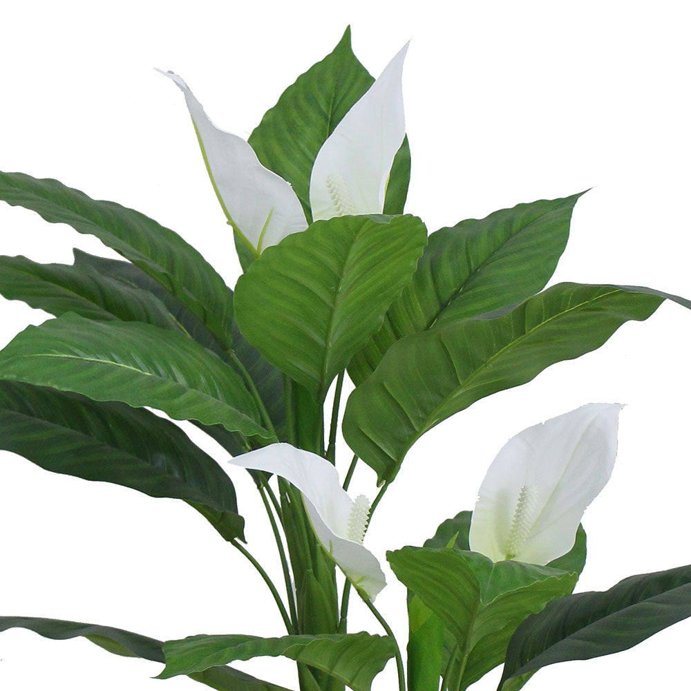 Belen Artificial Anthurium Leaf Potted Plant (Multiple Sizes) 