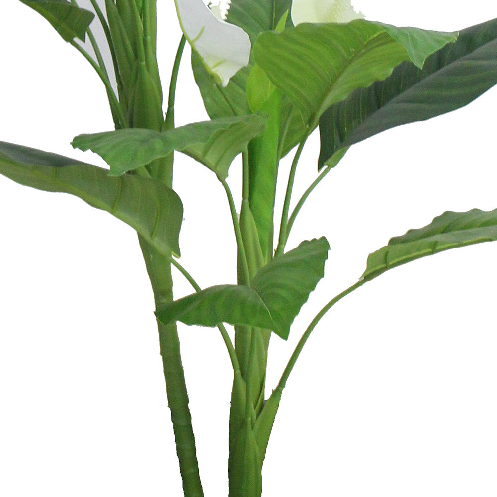 Belen Artificial Anthurium Leaf Potted Plant (Multiple Sizes) 