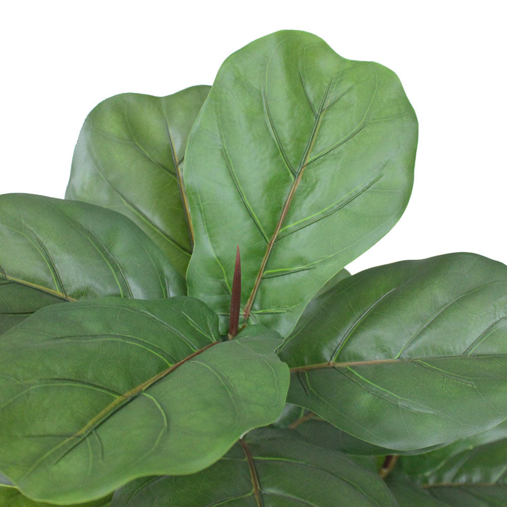 Anza Artificial Fiddle Leaf Potted Plant (Multiple Sizes) 