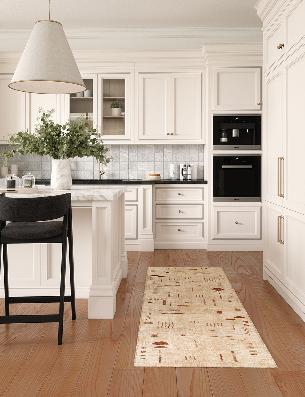 Jama Natural Red Rug 