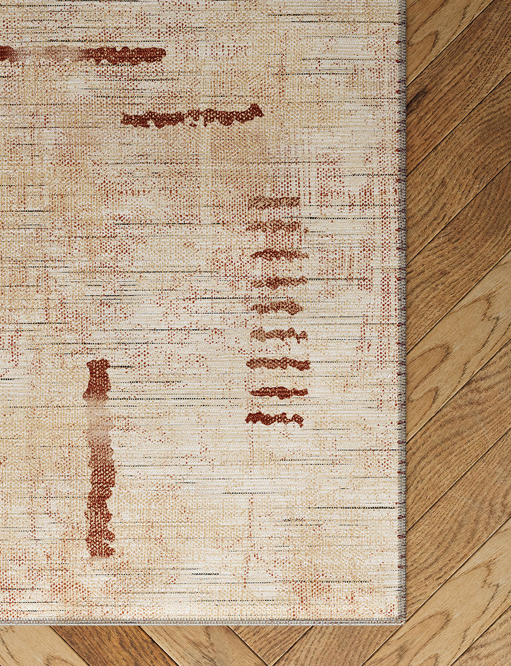 Jama Natural Red Rug 