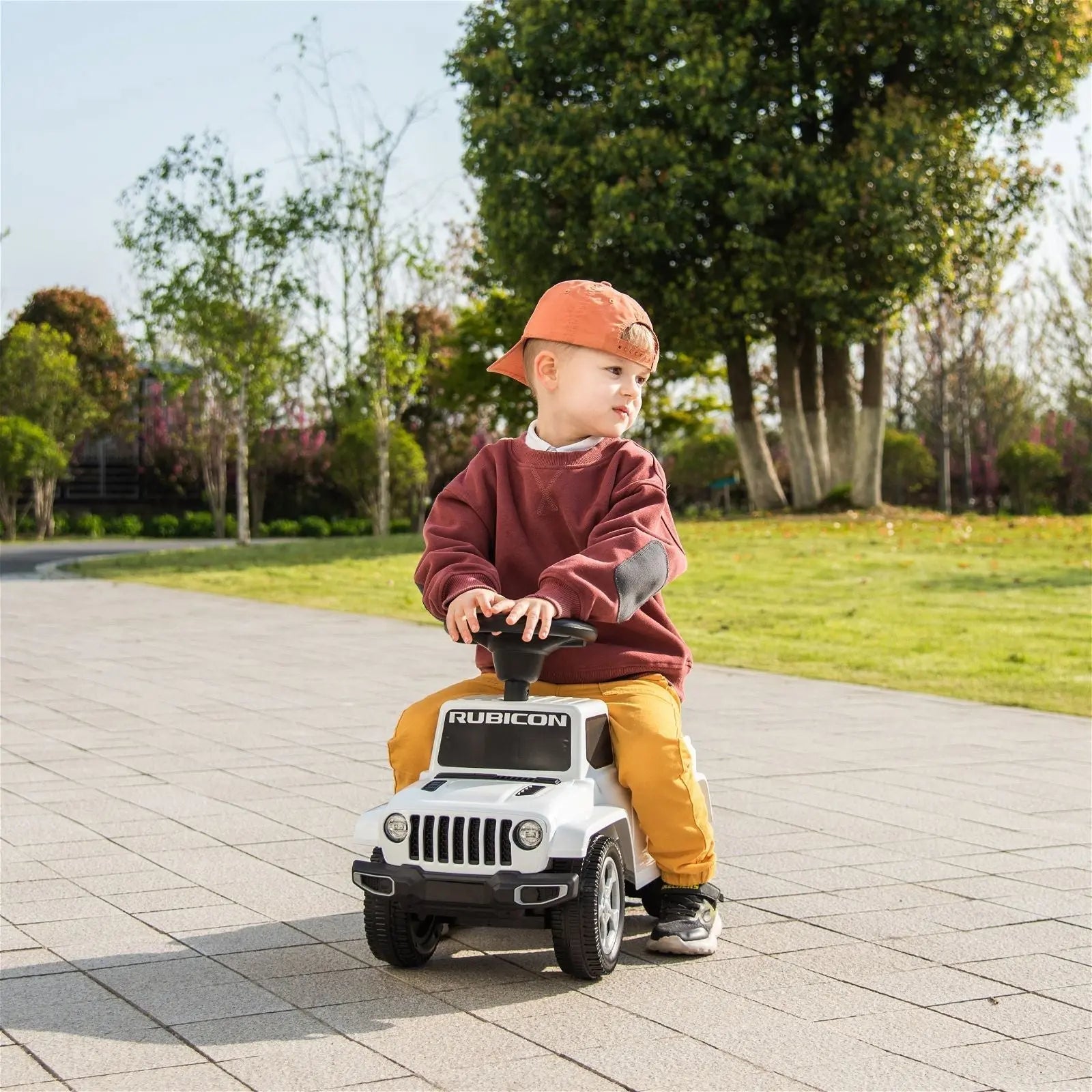 Jeep Rubicon Foot to Floor Ride-On for Toddlers 