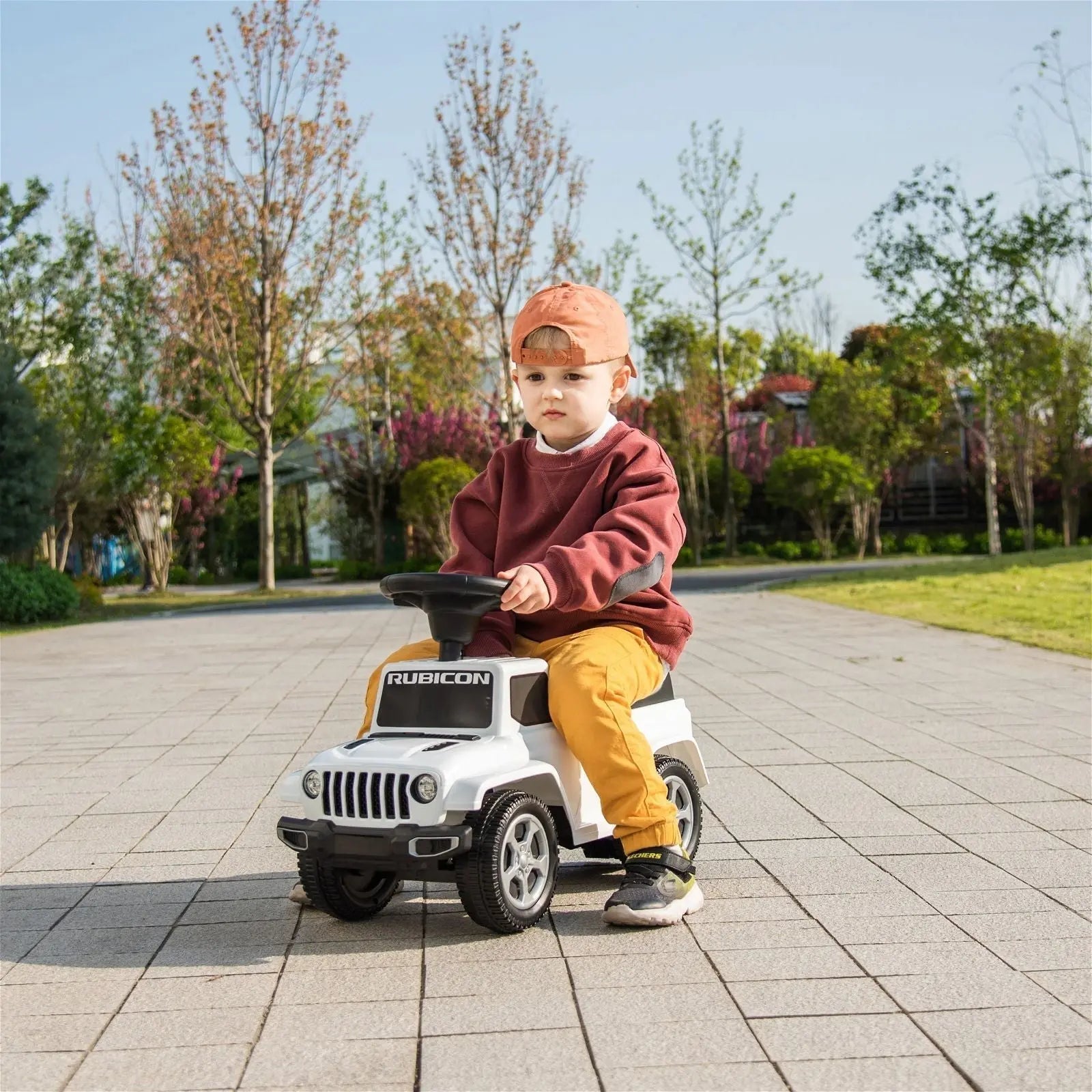 Jeep Rubicon Foot to Floor Ride-On for Toddlers 