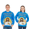 Couple Jesus Birthday Party Sweaters Humorous Ugly Christmas Knit Cozy Holiday Jumper Fun Adult Winter Wear