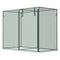 Outsunny 6.5 x 3.3ft Crop Cage, Garden Plant Protector with Single Zippered Door, Storage Bag and Ground Stakes, Green