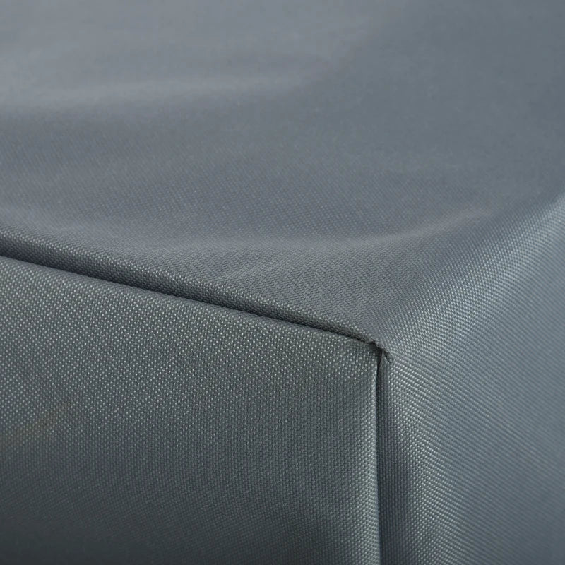 Patio Furniture Covers Waterproof for 3 Seater Sofa, 600D Heavy Duty Oxford Outdoor Patio Cover, 75" x 28.3" x 29.9", Grey