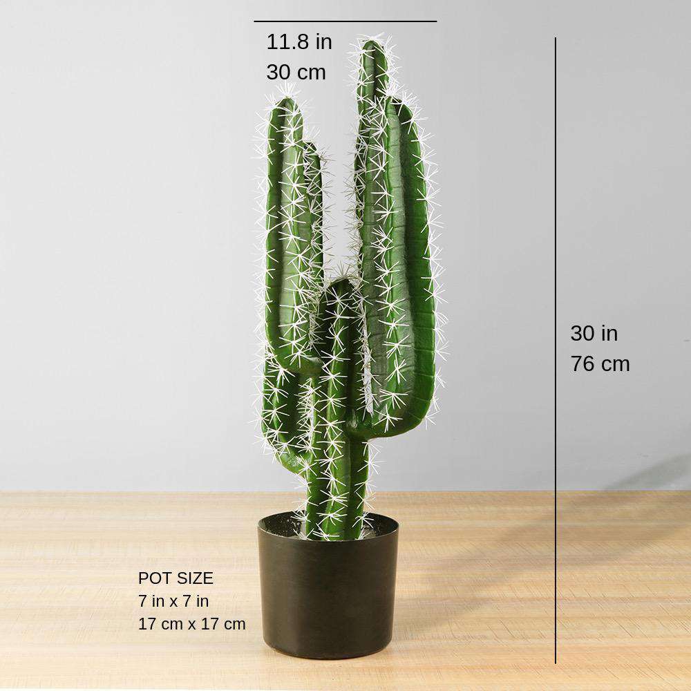 Kara Artificial Cactus Potted Plant 30'' 