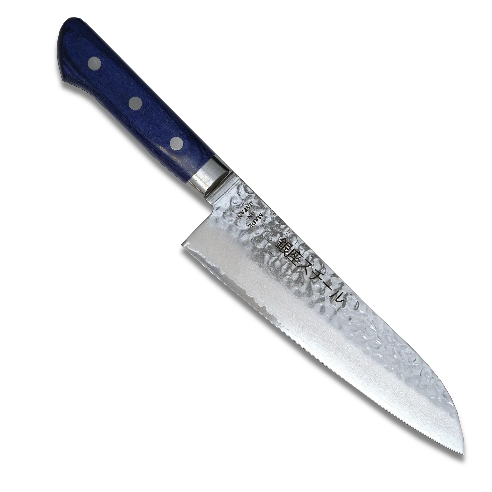 KASUMI 180- Damascus VG10 Santoku Knife 180mm-RB 