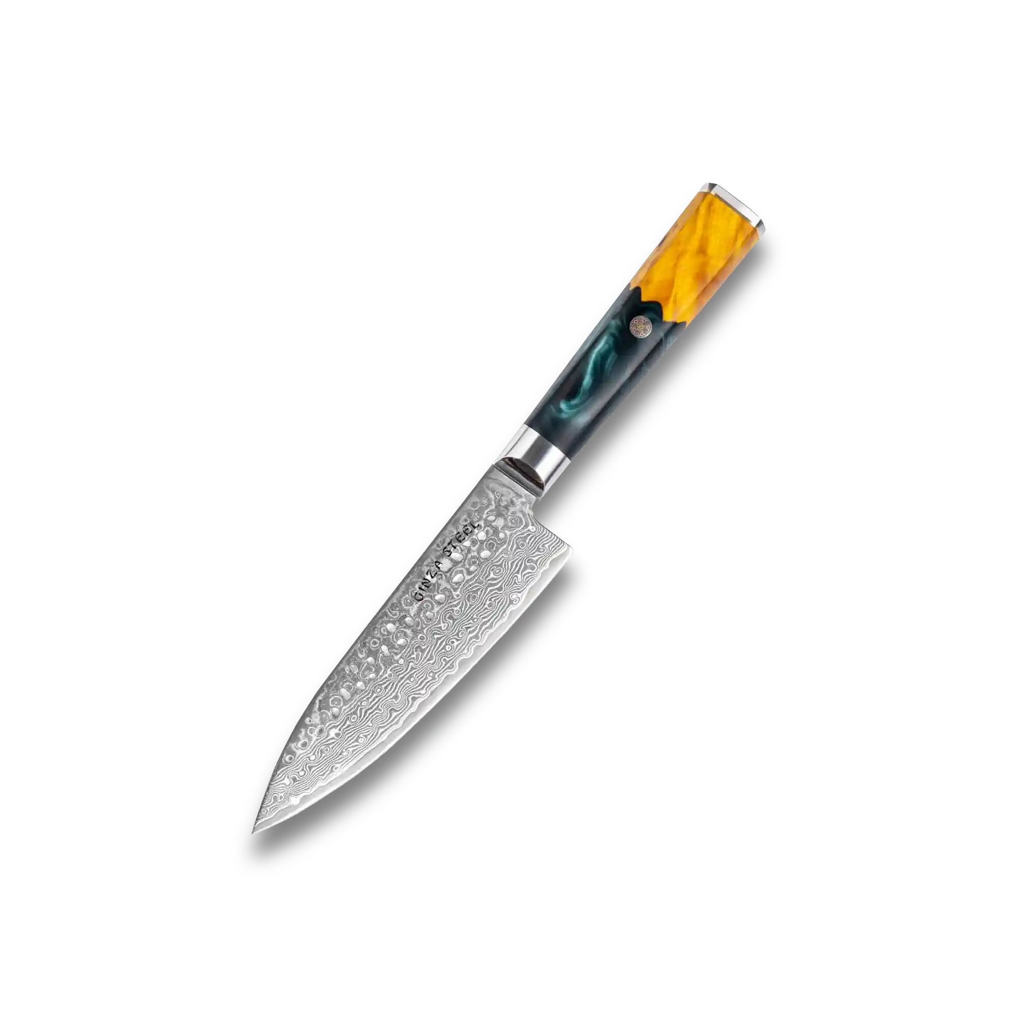 Kaze Katana |  Chef Knife 6-in Damascus VG10 Steel 67 layer 