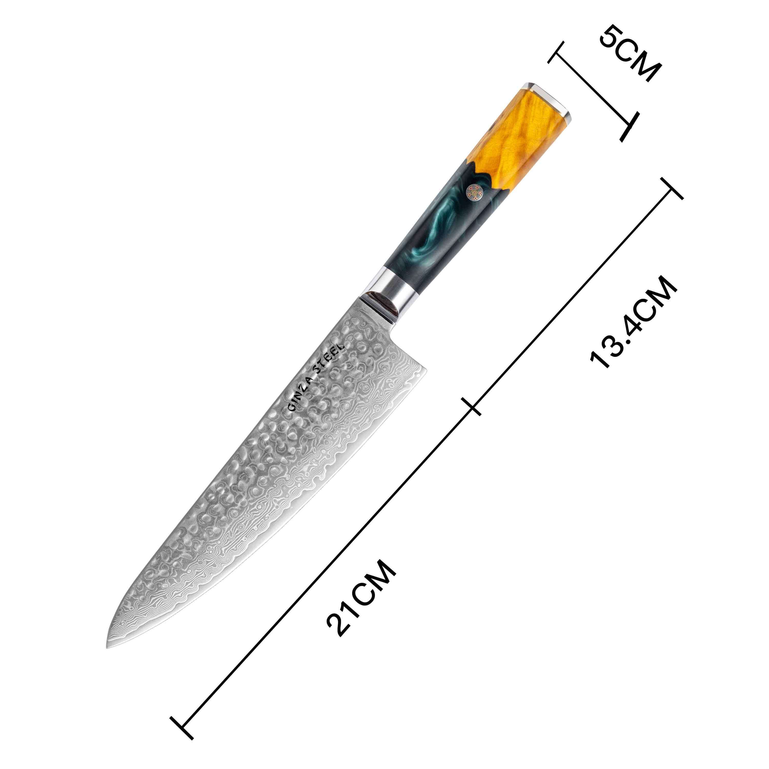 Kaze Katana |  Chef Knife 8" Damascus VG10 Steel 67 layer 