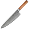 Ginza Steel MIA 24 Chef Knife 9” – Damascus AUS10, 67-Layer, Olive Wood Handle