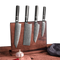 KASAI KOGATANA FIVE | Essential 5 pcs Knife set | 4 Knives with Magnetic Wood Block