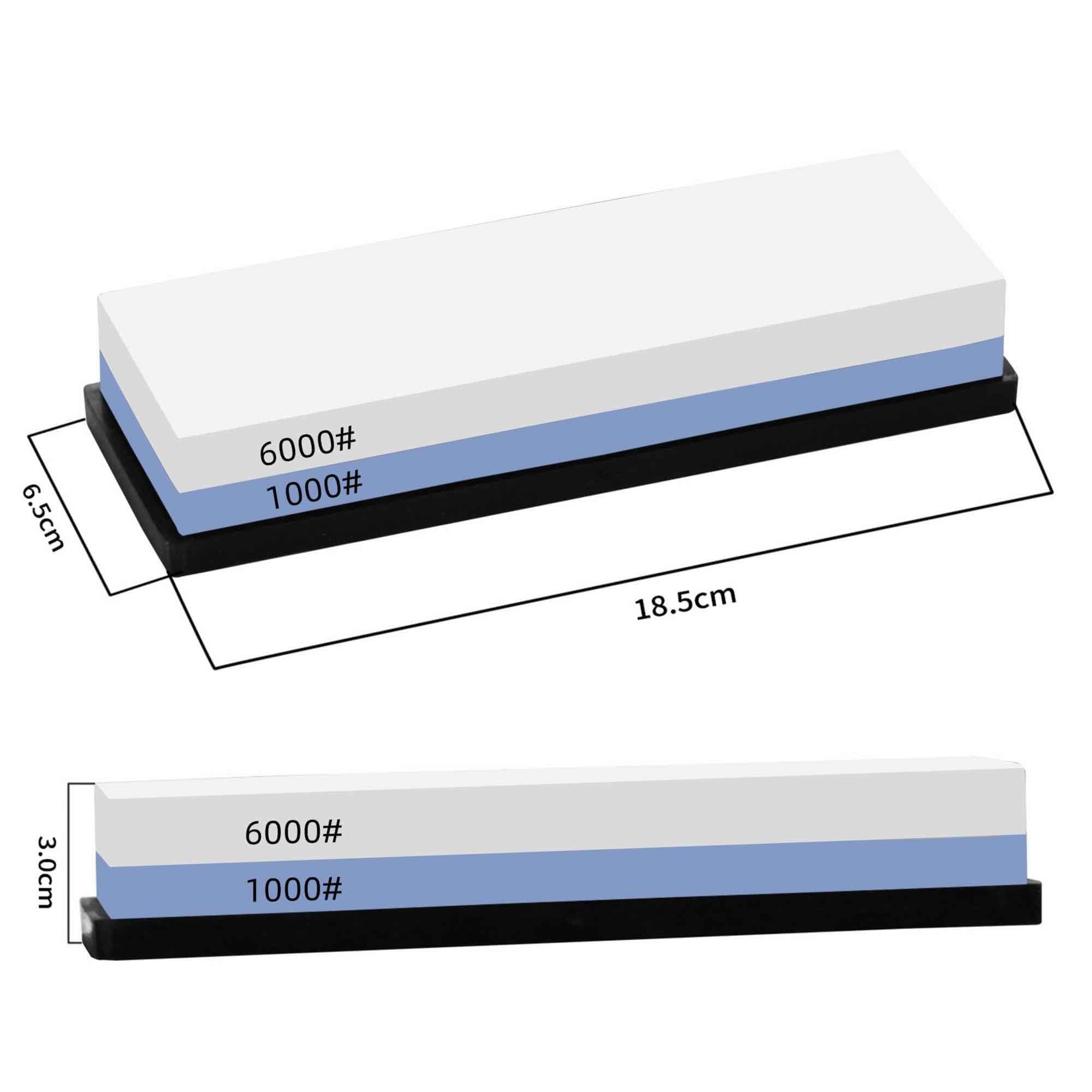 KC Series Whetstone | Dimond Grit 1000/6000 With Silicon Pedestal 