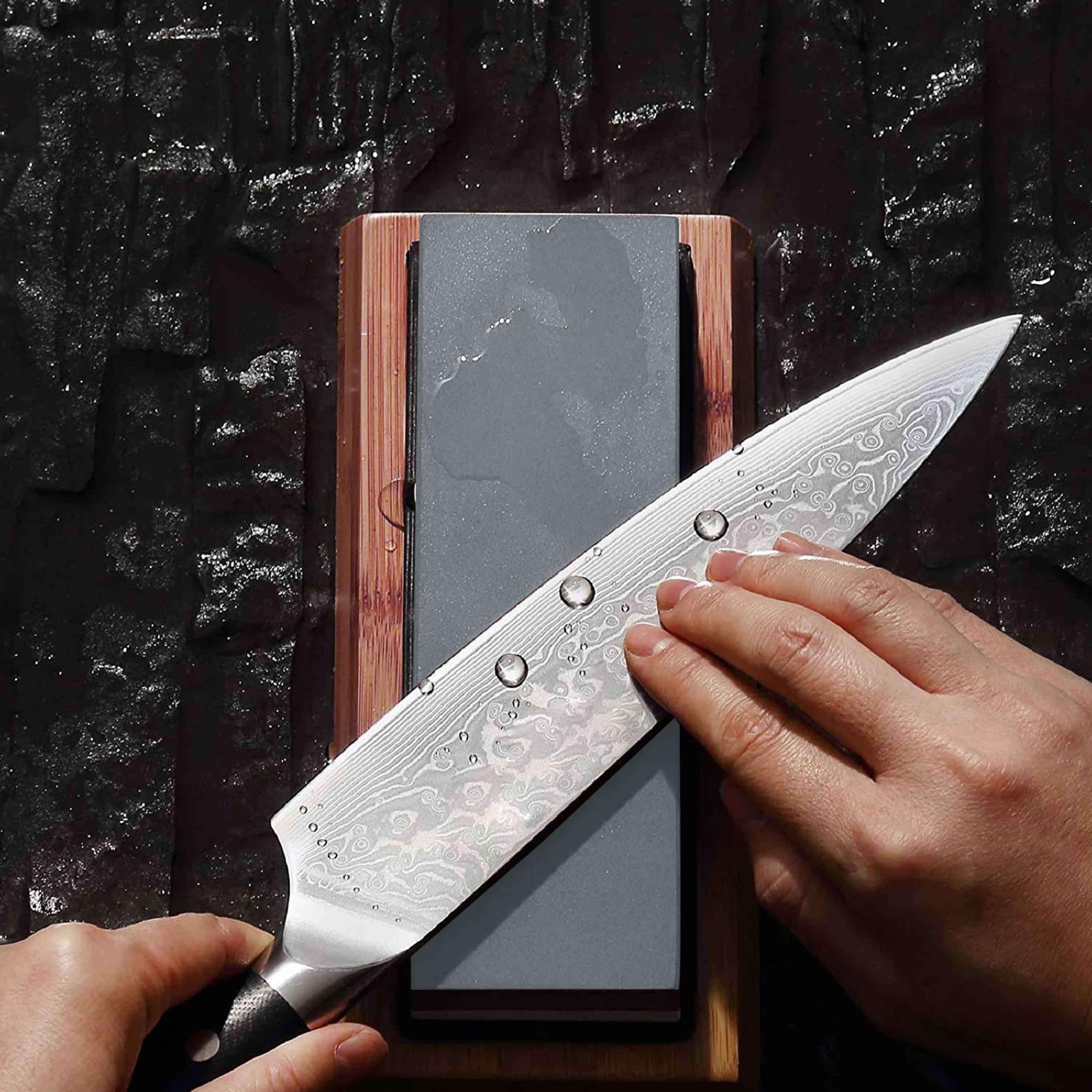 KC Series Whetstone | Dimond Grit 400/1000 With Silicon Pedestal 