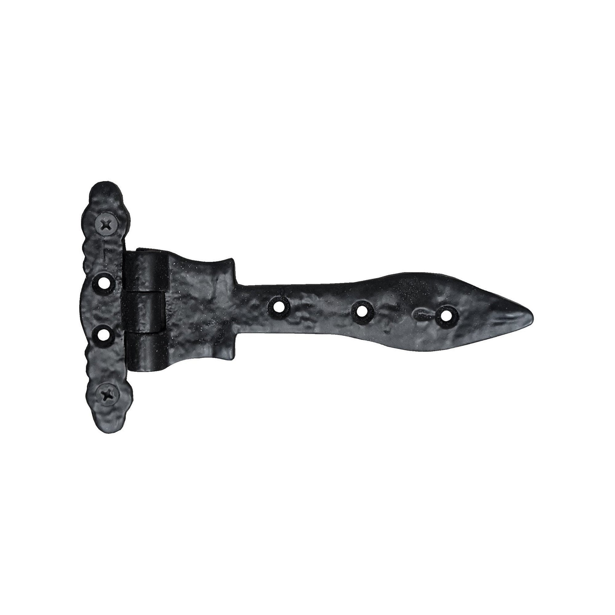 Cast Iron Ornate Hinge  Blk 