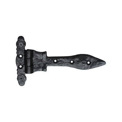 Cast Iron Ornate Hinge  Blk 