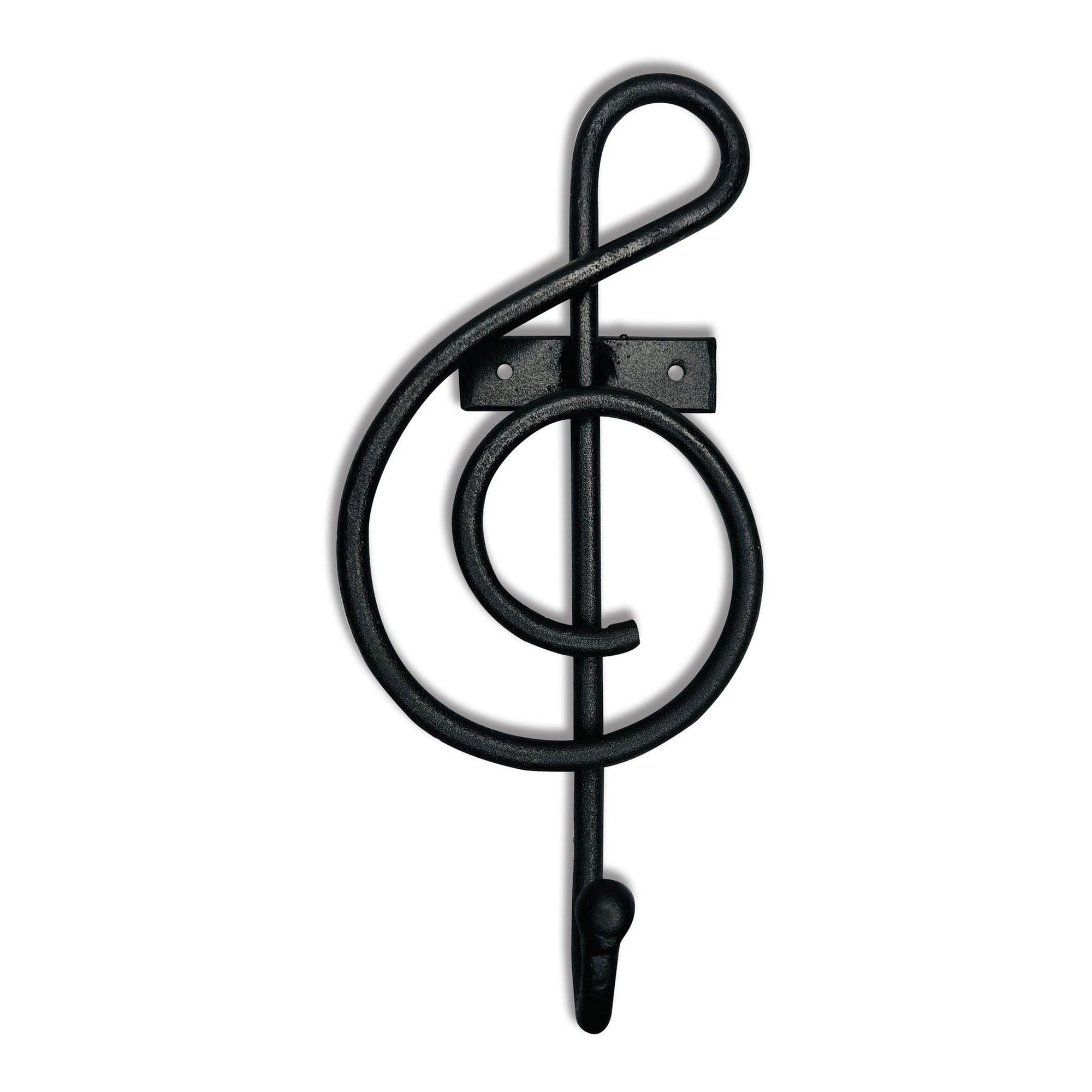 Music Note Hand Forged Hook, Large 