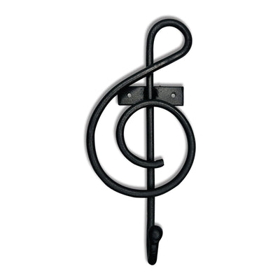 Music Note Hand Forged Hook, Large 