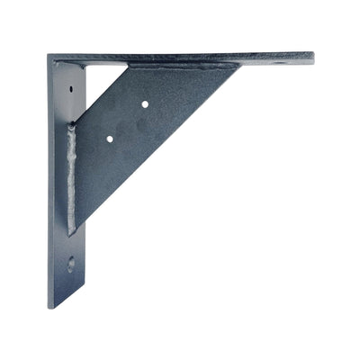 Industrial Heavy Duty Shelf Bracket, Steel, Antique Metal 