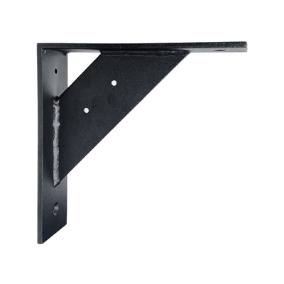 Industrial Heavy Duty Shelf Bracket, Steel, Black 