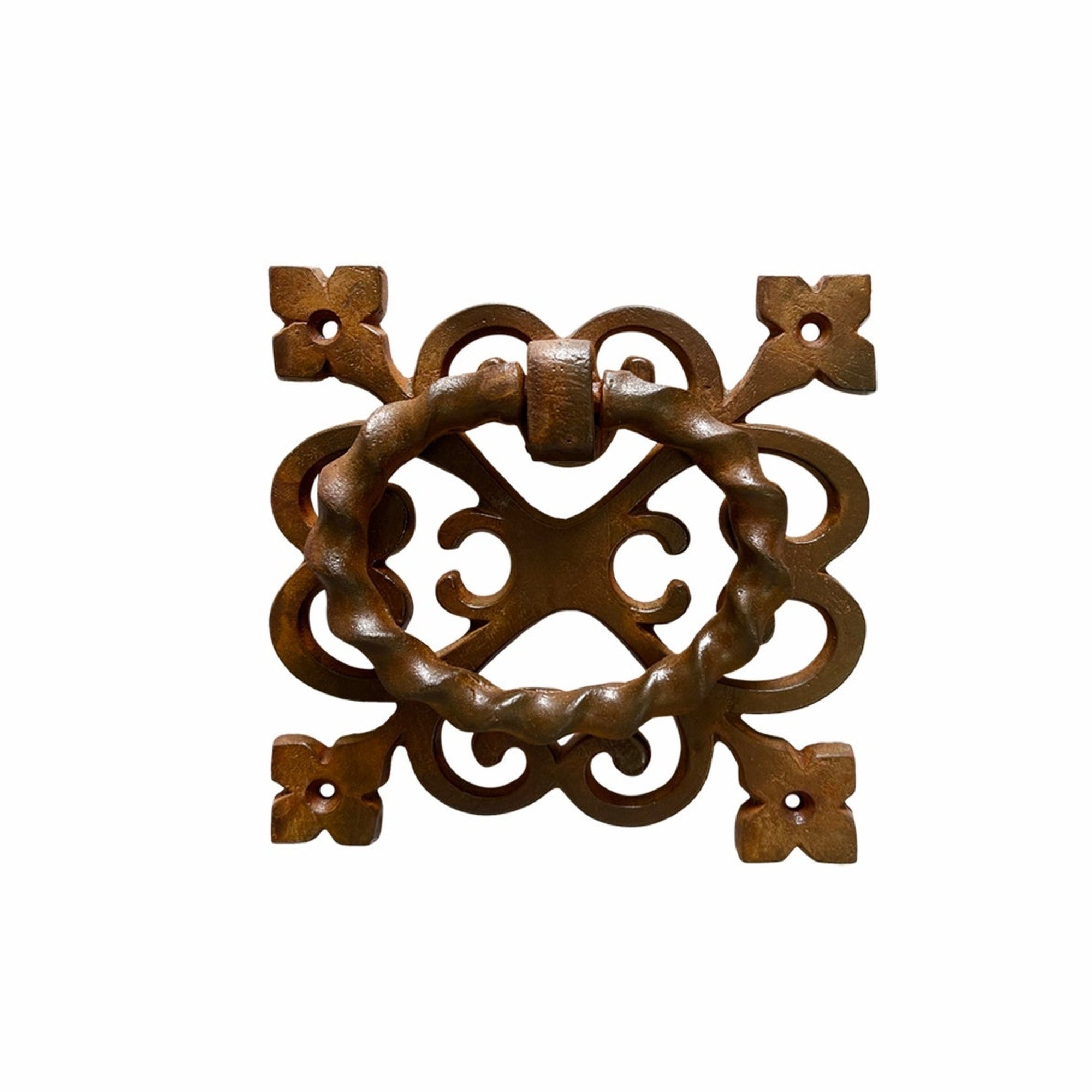Old California Hacienda Iron Door Knocker 
