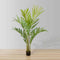 Kentia 5’ Artificial King Palm Potted Plant – Lifelike Tropical Faux Palm Tree with Real Bark Touch for Home, Office, or Indoor Décor