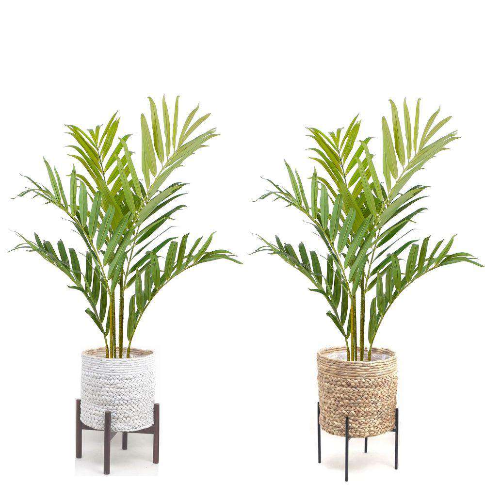 Kentia Artificial King Palm Potted Plant 5' 