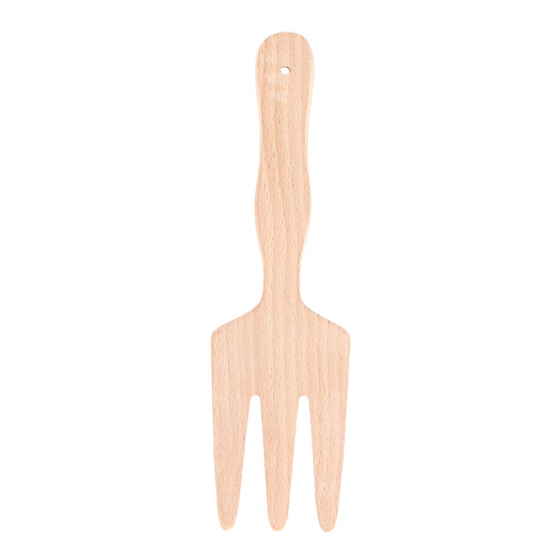 Wooden Rake Fork 