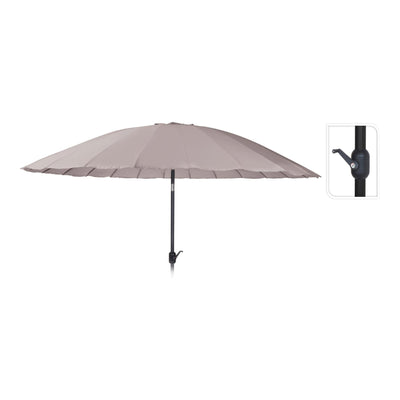 Nola Umbrella Shanghai 325cm Taupe 