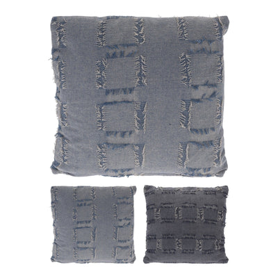 Cushion 45X45Cm, 100 %Cotton Cut Threa 
