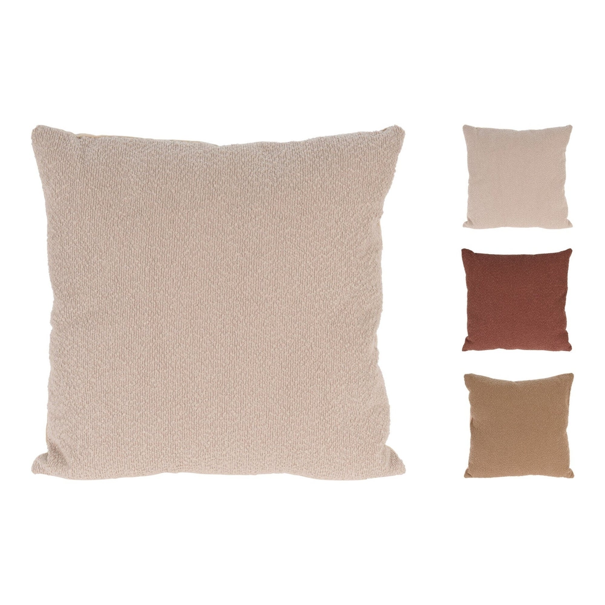 Cushion, 100% Polyester, Ass.:3 Colours (KI-C2031) 