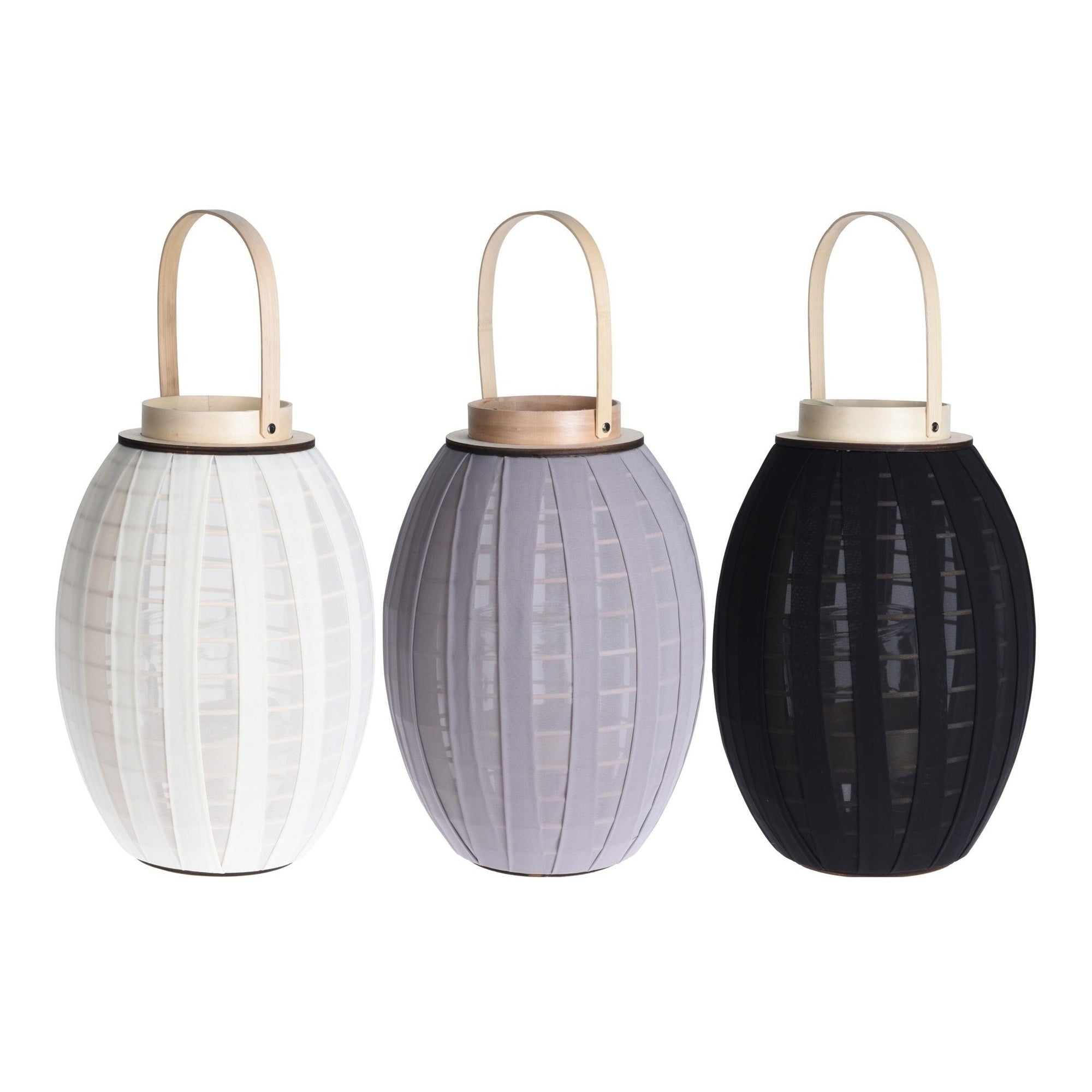 Lantern With Gauze, White Gauze, With Glass Cylinder 