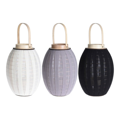 Lantern With Gauze, White Gauze, With Glass Cylinder 