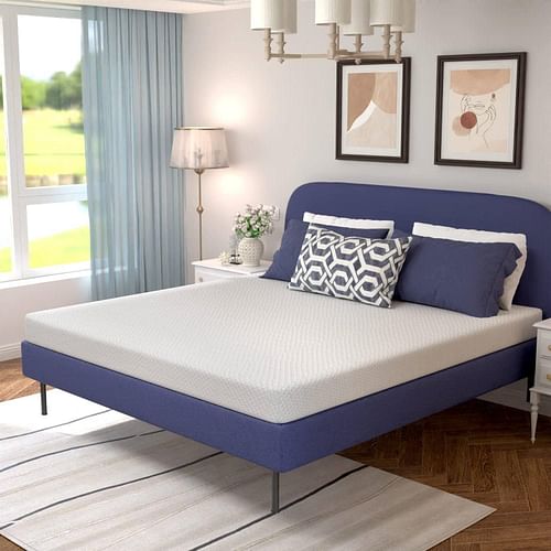 King size 6-inch Thick Medium Firm Cool Gel Memory Foam Mattress - Free Shipping