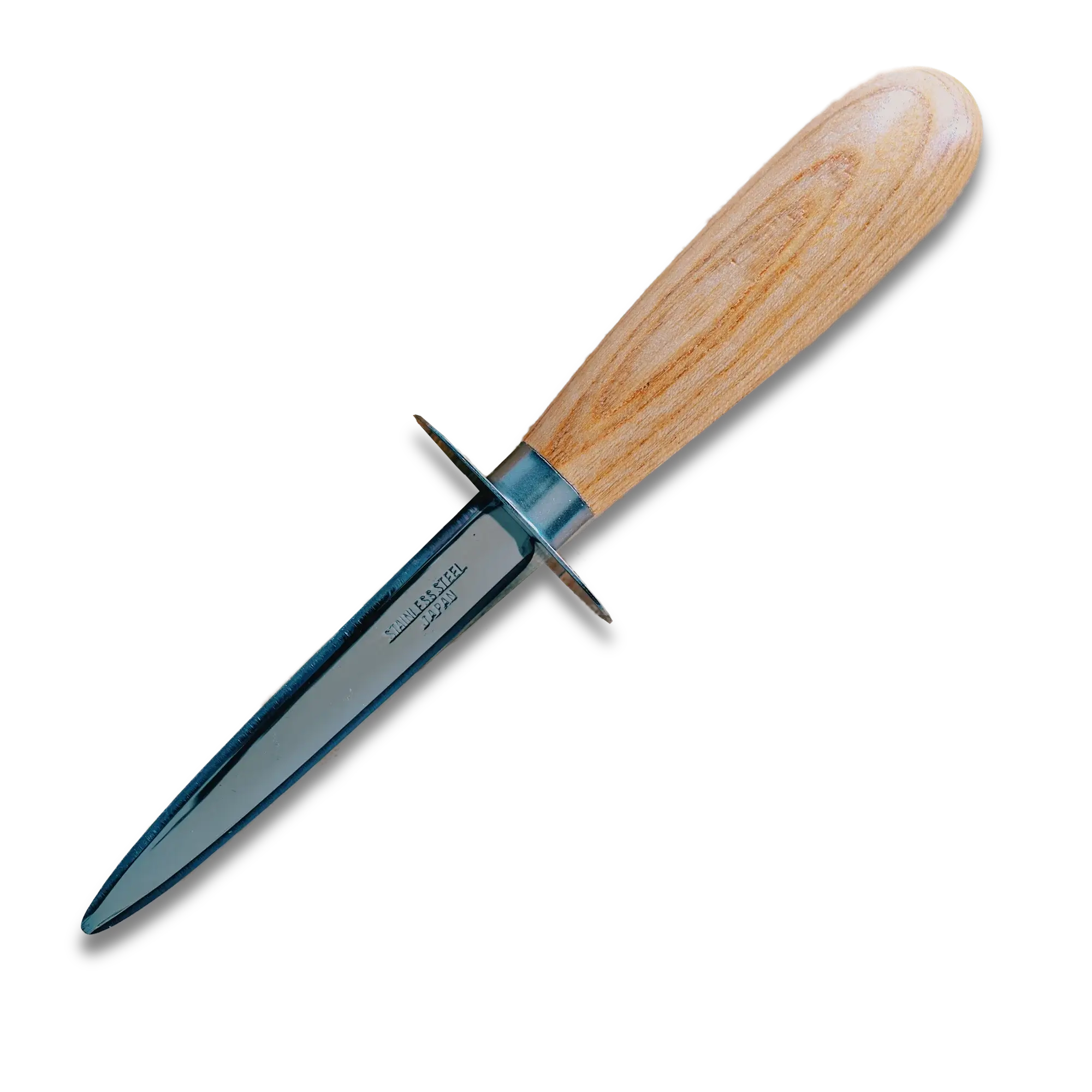 Ginza Steel | Oyster Knife Stainless Steel Wood handle 205mm 