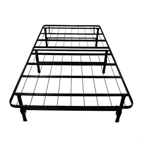 King size Black Metal Platform Bed Frame - Free Shipping