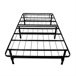 King size Black Metal Platform Bed Frame - Free Shipping