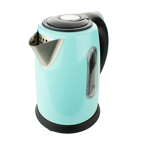 Brentwood 1 Liter Stainless Steel Cordless Electric Kettle in Blue - Free Shipping 