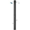 9.2 Gallon Slolar Heated Outdoor Shower, 7.1ft with 2 Free-Rotating Shower Heads & Foot Showers for Poolside Beach Spa