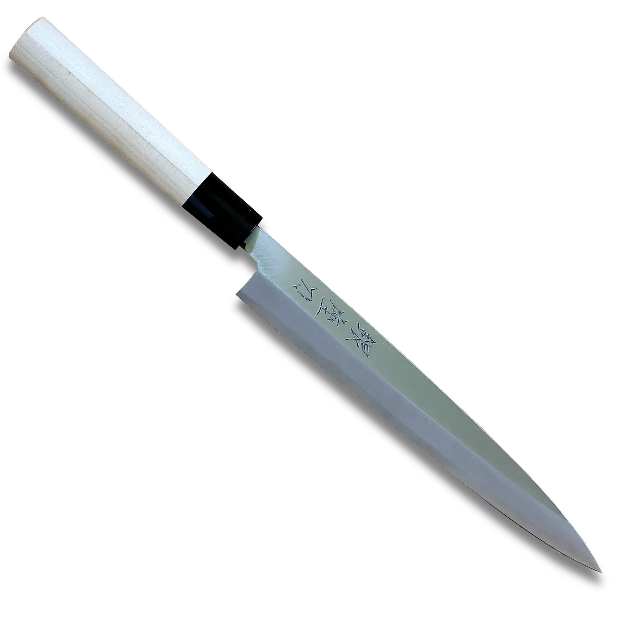 Kaze no Hikari 210 | Yanagiba 210mm  carbon steel SK5, soft iron Blade | Made in Japan 