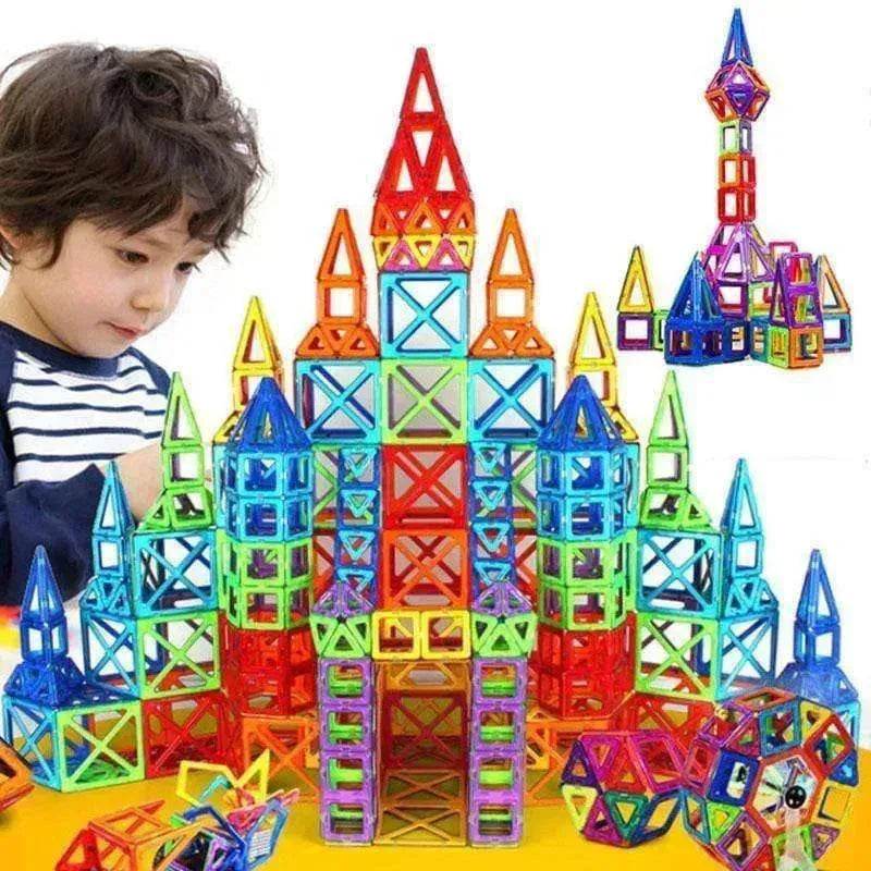 Kids' Magnetic Building Blocks DIY Magnet Toys - Construction Set Gifts 