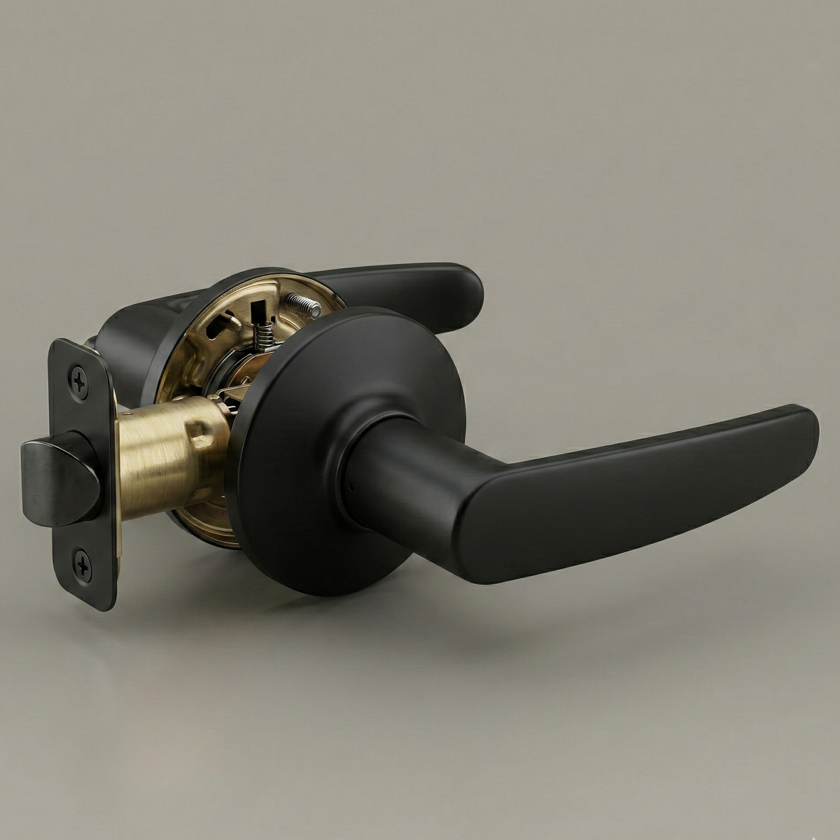 Vellum Hardware AeroCurve Door Lever — Keyed, Privacy, Passage & Dummy Functions